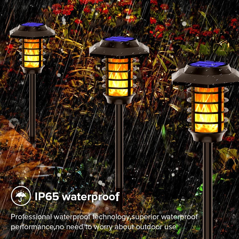 lampe solaire à led pour décoration extérieure de jardin - vue 4 sur 12