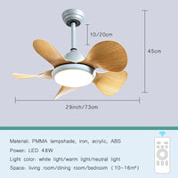 ventilateur de plafond moderne avec télécommande pour la maison