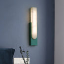 applique murale moderne nordique led en marbre simple créatif