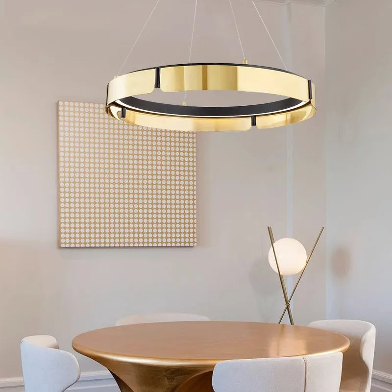 plafonnier led rond minimaliste design moderne - vue 11 sur 14