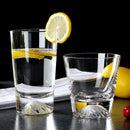 Verre montagne relief pour cocktail whisky vin 310ml