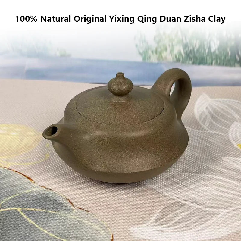 théière yixing zisha artisanale rétro en argile 2l - vue 4 sur 6