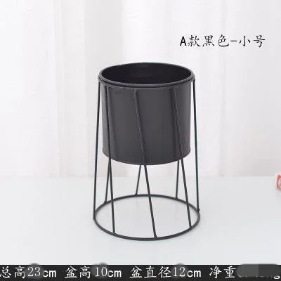 support de plante moderne en fer pour décoration intérieure et extérieure - vue 11 sur 18