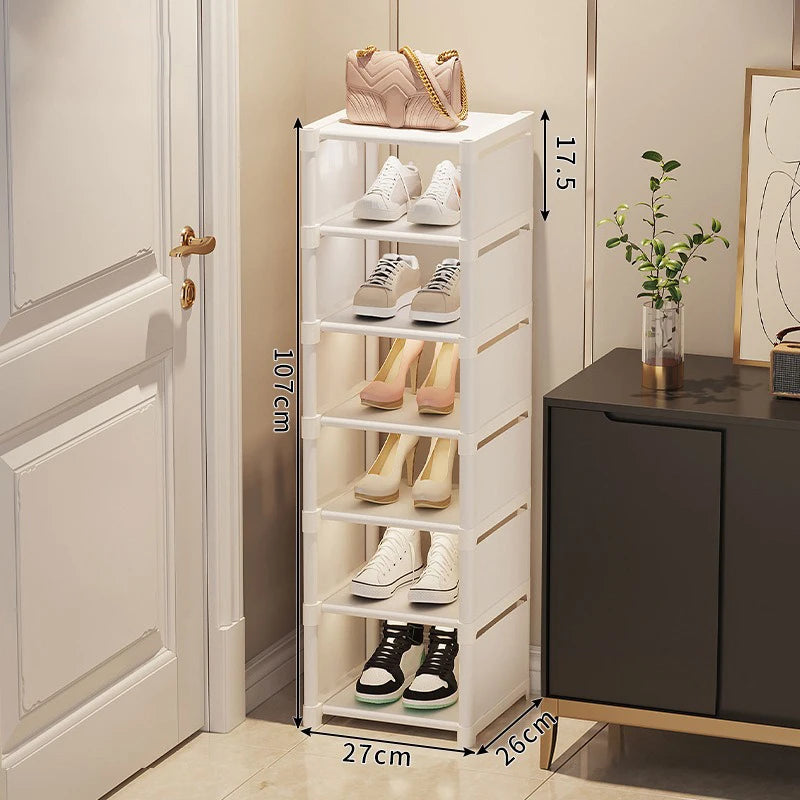 organisateur de chaussures empilable et réglable gain de place - vue 9 sur 15