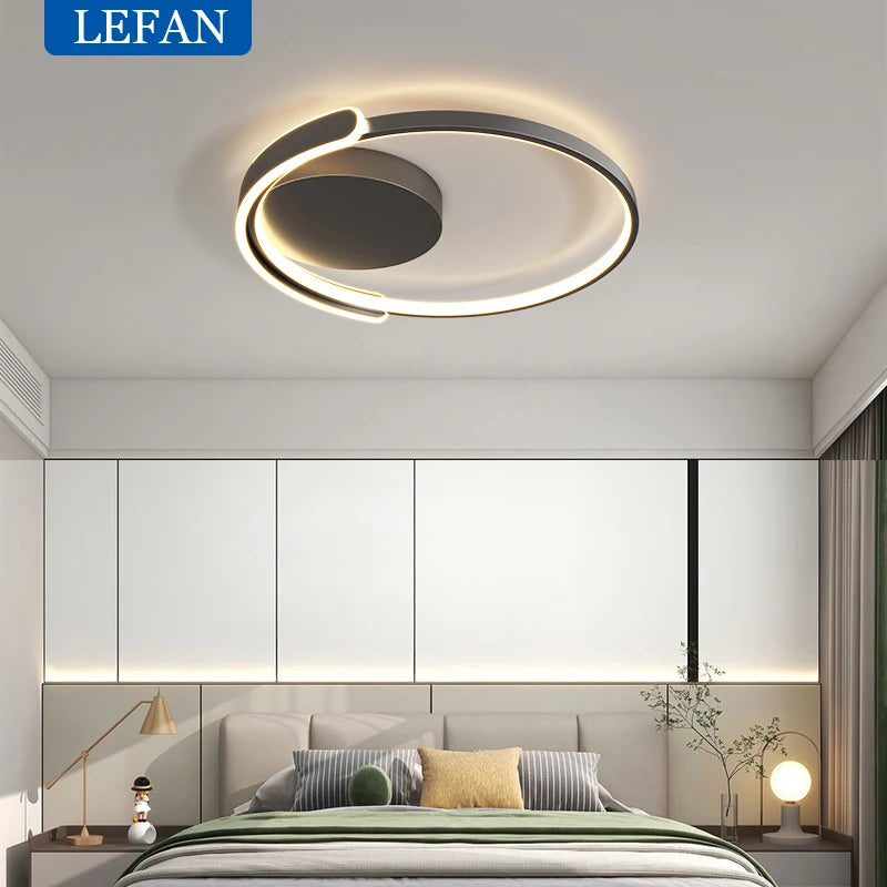 lampe led moderne en forme d'anneau pour intérieur - vue 5 sur 12