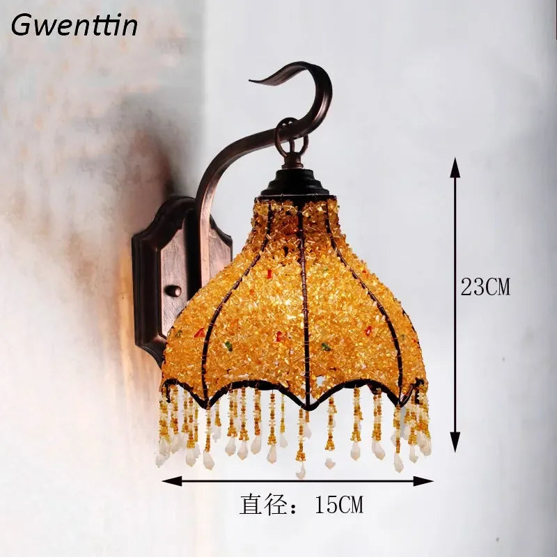 applique murale rétro bohème pour un intérieur cosy - vue 6 sur 15