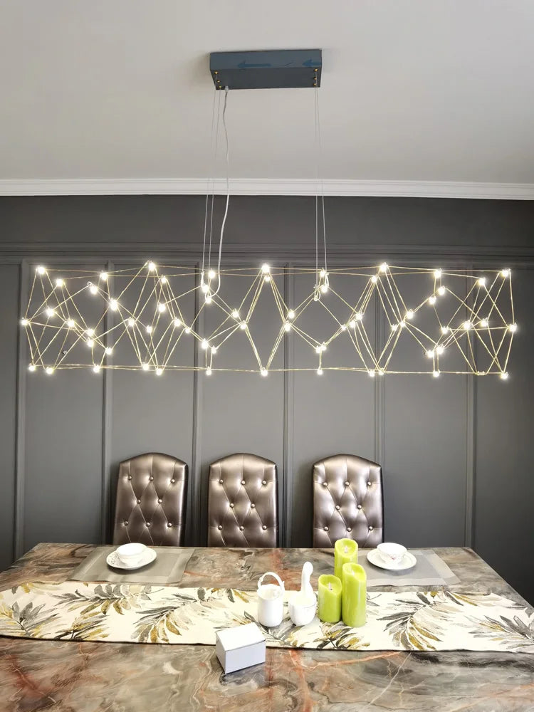 lustre de luxe mantianxing pour restaurant café et magasin