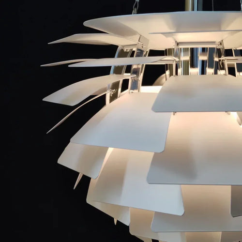 lustre suspension art led pinecone designer danois louis