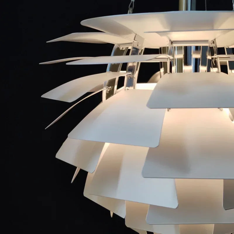 lustre suspension art led pinecone designer danois louis - vue 7 sur 12