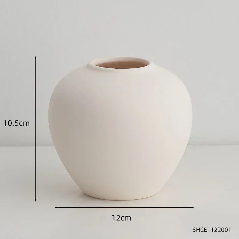 vase en céramique pour décoration florale nordique élégante - vue 11 sur 11