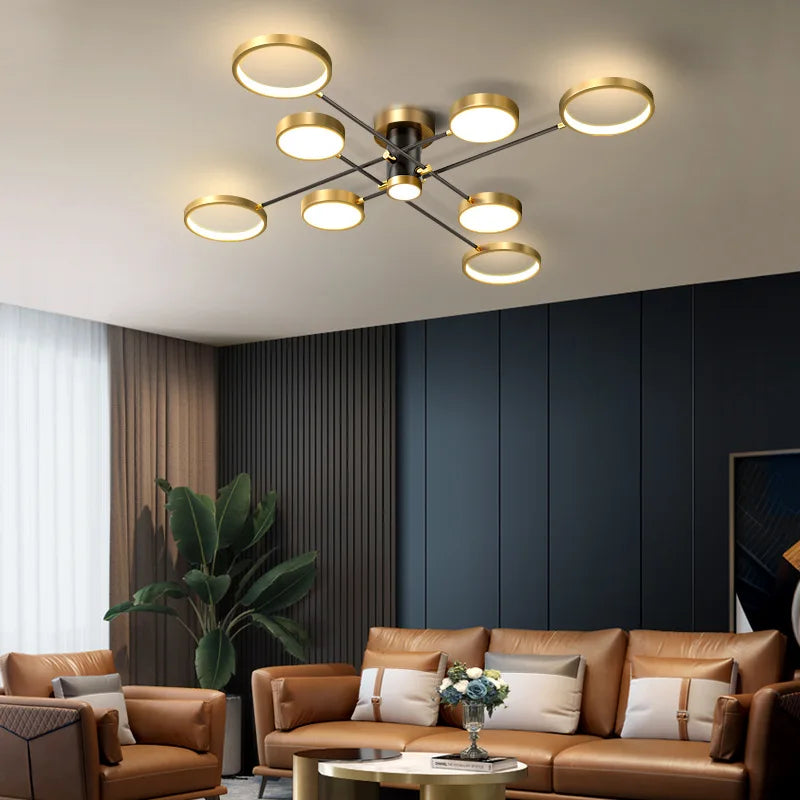 plafonnier led minimaliste 3 températures luminaire décoratif intérieur