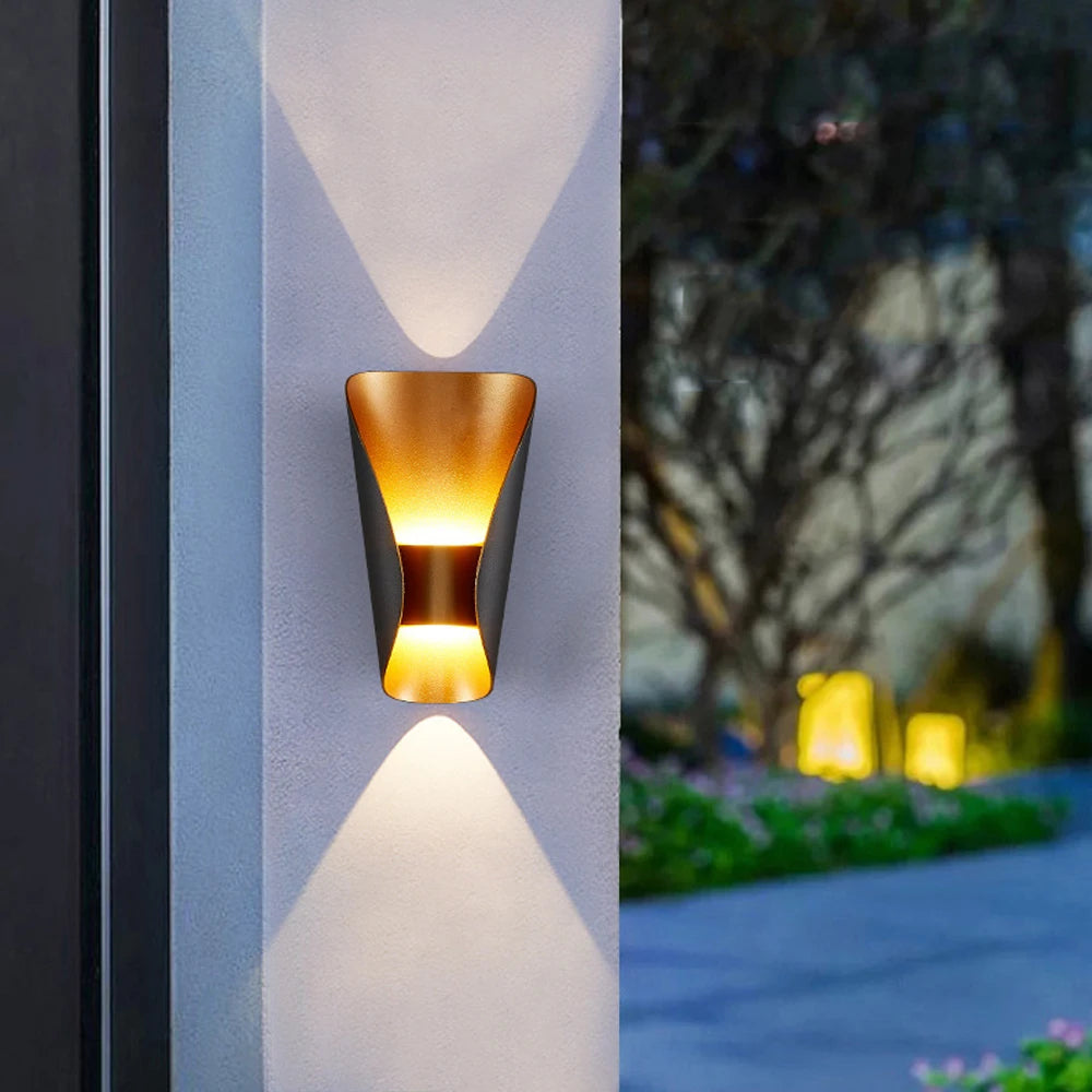 applique murale led nordique minimaliste en aluminium