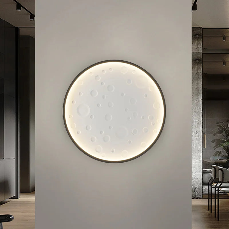 applique murale nordique moderne led rechargeable décorative - vue 5 sur 14