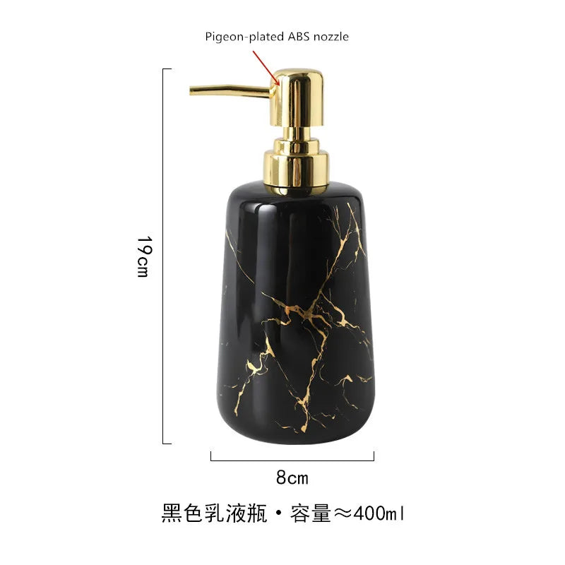 accessoires en céramique pour décoration de salle de bain - vue 24 sur 24