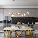 suspension à led artistique à intensité variable pour éclairage intérieur