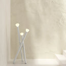 Lampadaire design batons croisés