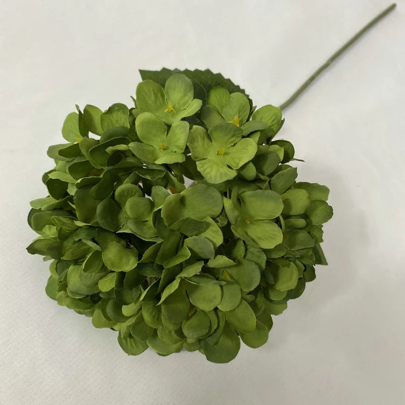 bouquet d'hortensias artificiels en soie pour décoration d'événements - vue 12 sur 19