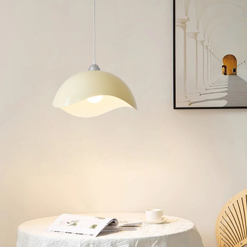 lustre led simple pour décoration intérieure nordique élégante - vue 5 sur 13