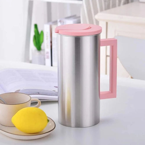 Bouteille eau 1 8l acier inox couvercle clapet