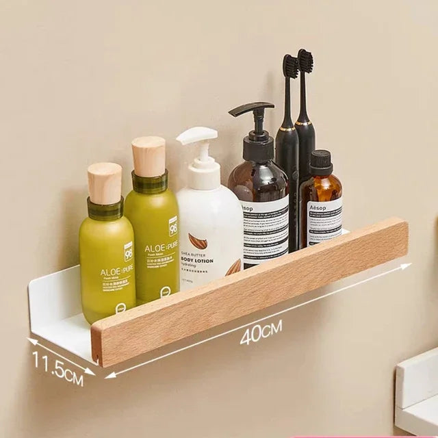 etagère murale de rangement pour salle de bain