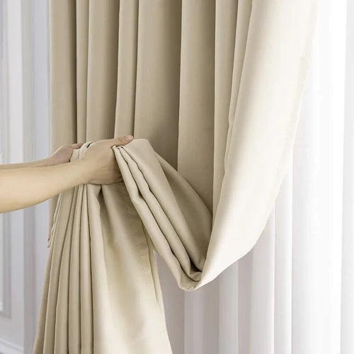 Rideau court moderne occultant pour cuisine et chambre