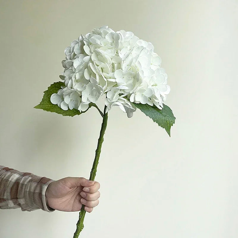 fleurs d'hortensia artificielles pour décoration mariage arrangement floral - vue 8 sur 17