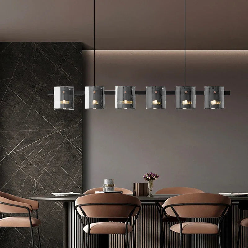 lampe suspendue led nordique pour décoration intérieure - vue 6 sur 12