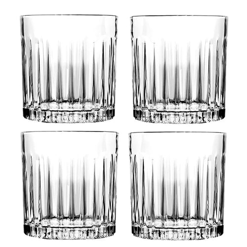 Lot de 4 verres whisky épais old fashioned