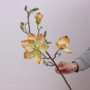 branches de magnolias artificielles pour décoration intérieure
