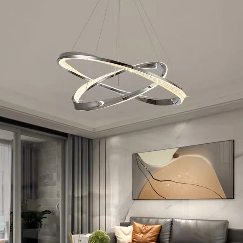 lustre nordique décoratif lampes suspendues éclairage intérieur - vue 6 sur 9