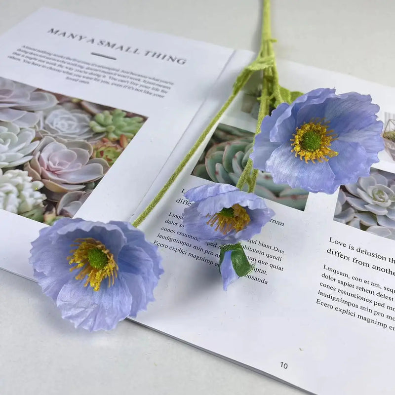 bouquet de fleurs artificielles en soie pour décorations diverses