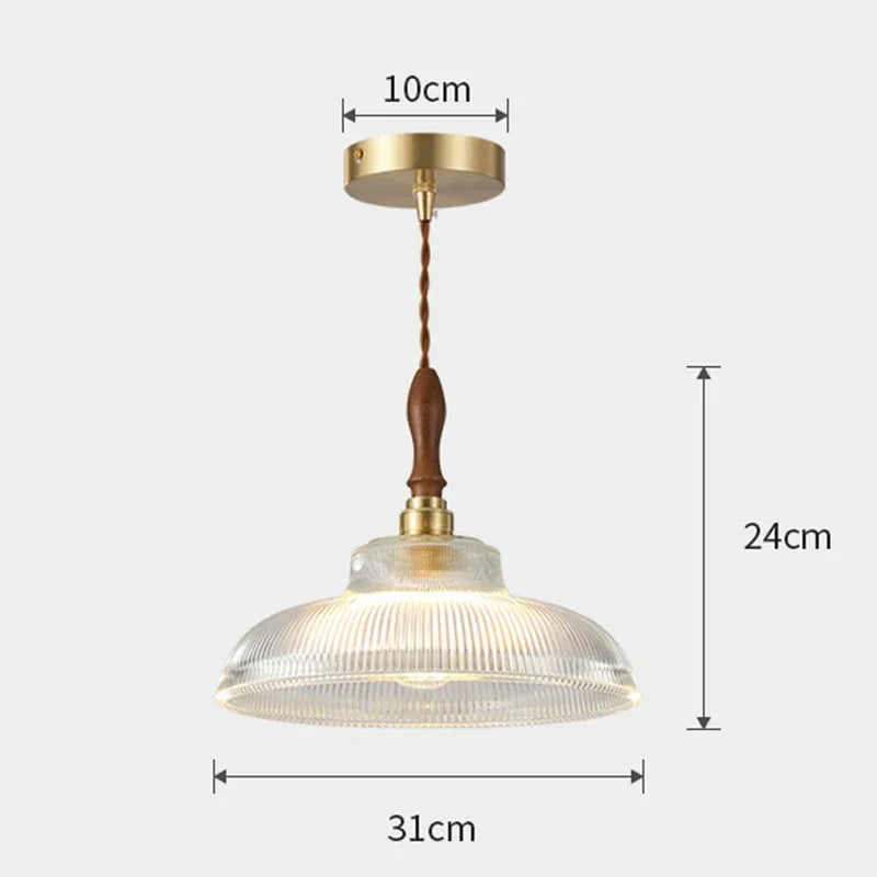 suspension en verre moderne pour cuisine et salle à manger - vue 5 sur 10