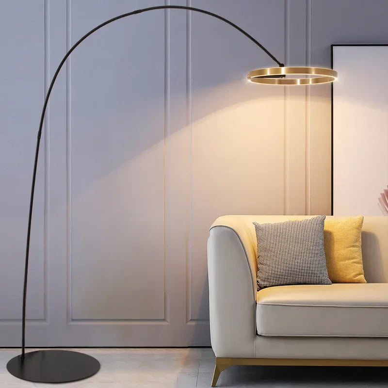 Lampadaire LED style italien décor intérieur