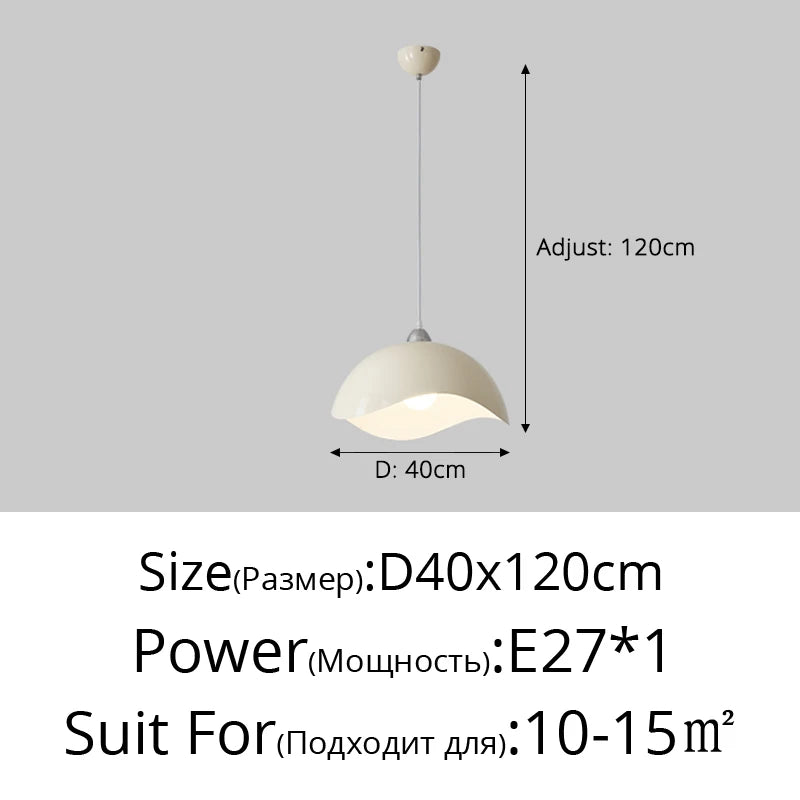 lustre led simple pour décoration intérieure nordique élégante - vue 8 sur 13