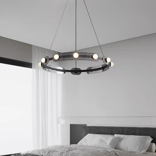 lustre moderne led suspendu pour éclairage intérieur décoratif