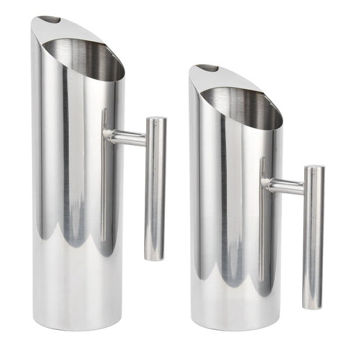 Carafe inox grande capacité design épuré ergonomique