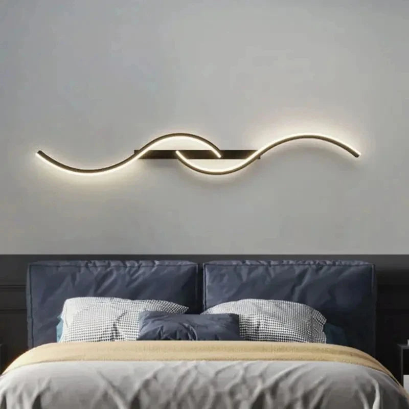 lustre simple éclairage suspendu horizontal pour intérieur moderne - vue 2 sur 18