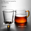 Theiere japonaise verre borosilicate infuseur service the