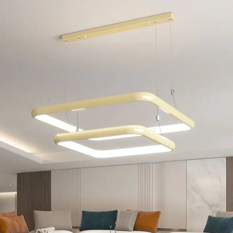 Lustre LED Chrome Perle Suspension - vue 4 sur 12
