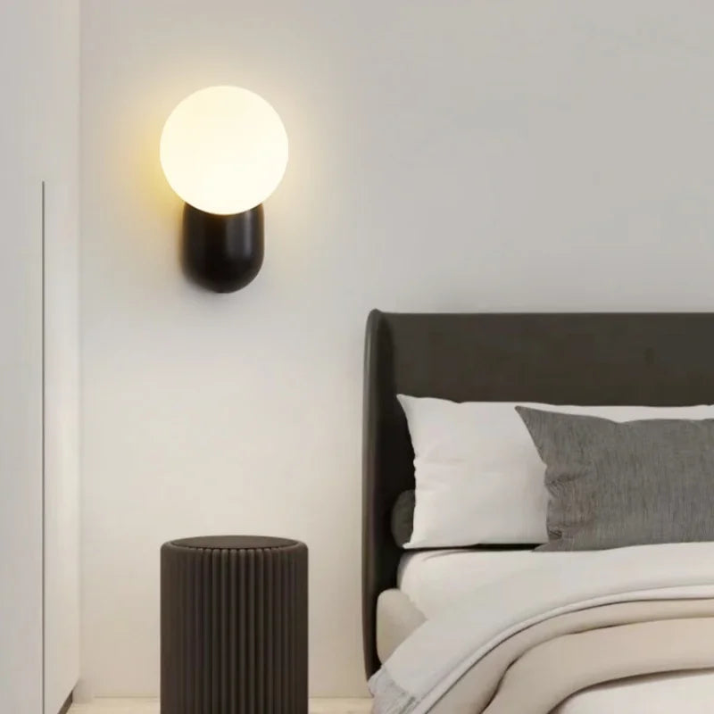 applique murale nordique moderne pour éclairage décoratif intérieur - vue 4 sur 9