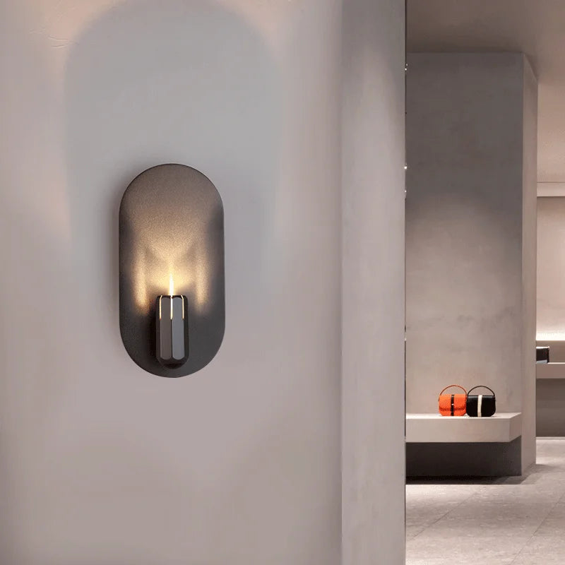 applique murale luxe minimaliste en aluminium design créatif décoratif