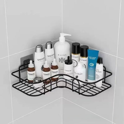 étagère murale de rangement pour cosmétiques et shampoing