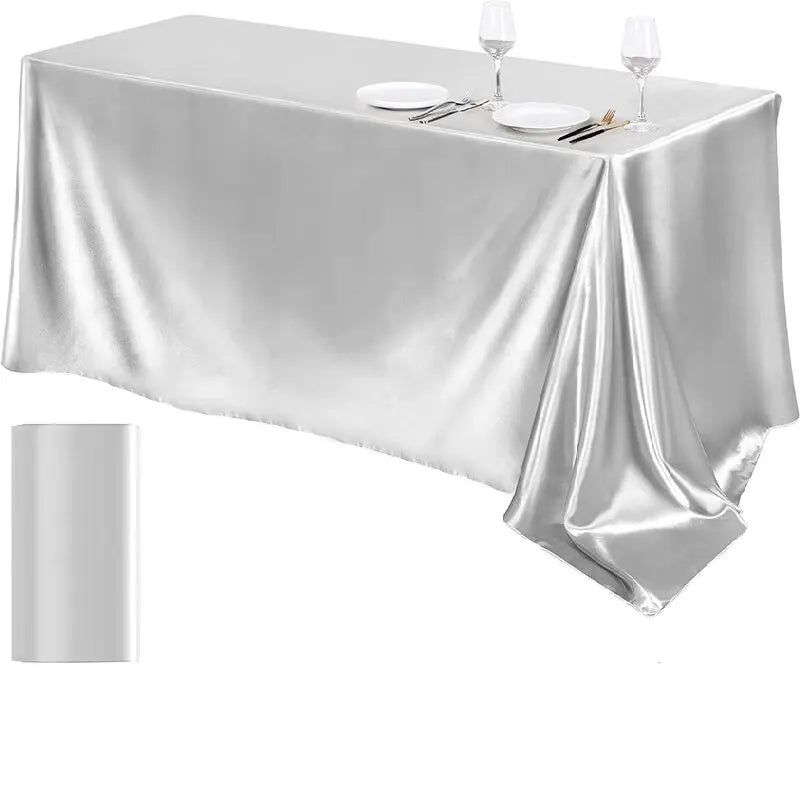 Nappe satinée douce et résistante pour table élégante