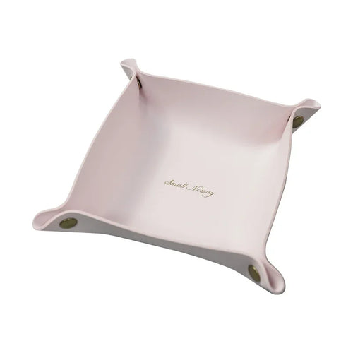 boîte de rangement nordique en cuir pour bureau et bijoux