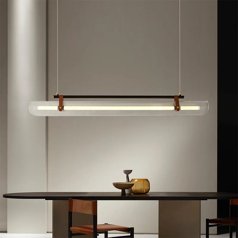 Lustre LED minimaliste nordique pour table à manger salon cuisine maison déco éclairage