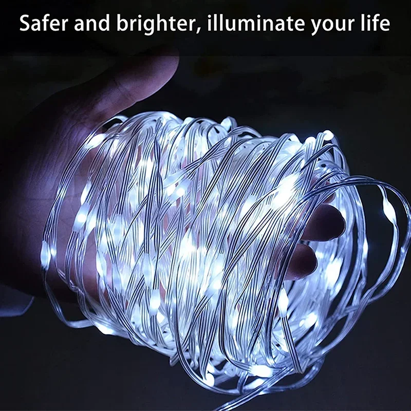 guirlande lumineuse led intelligente bluetooth pour fêtes et décorations