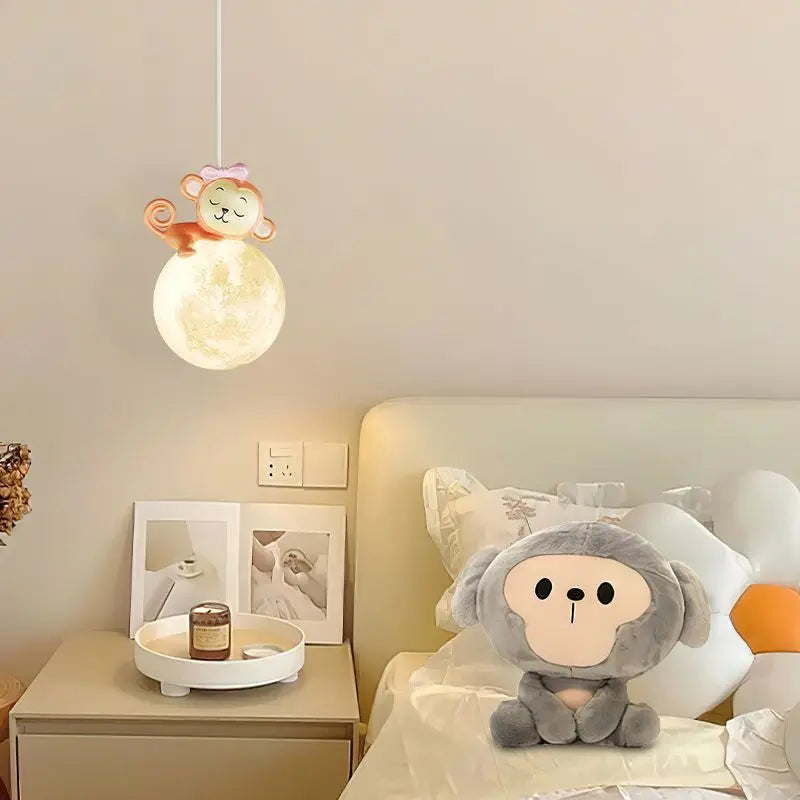 suspension en résine animaux pour enfants