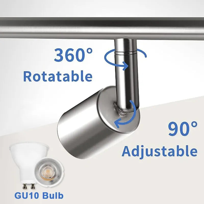 Plafonnier LED réglable multi-angle - vue 6 sur 8