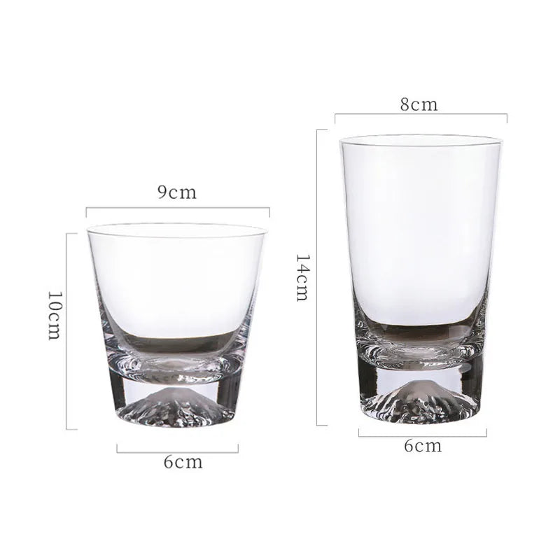 Verre montagne relief pour cocktail whisky vin 310ml - vue 7 sur 7