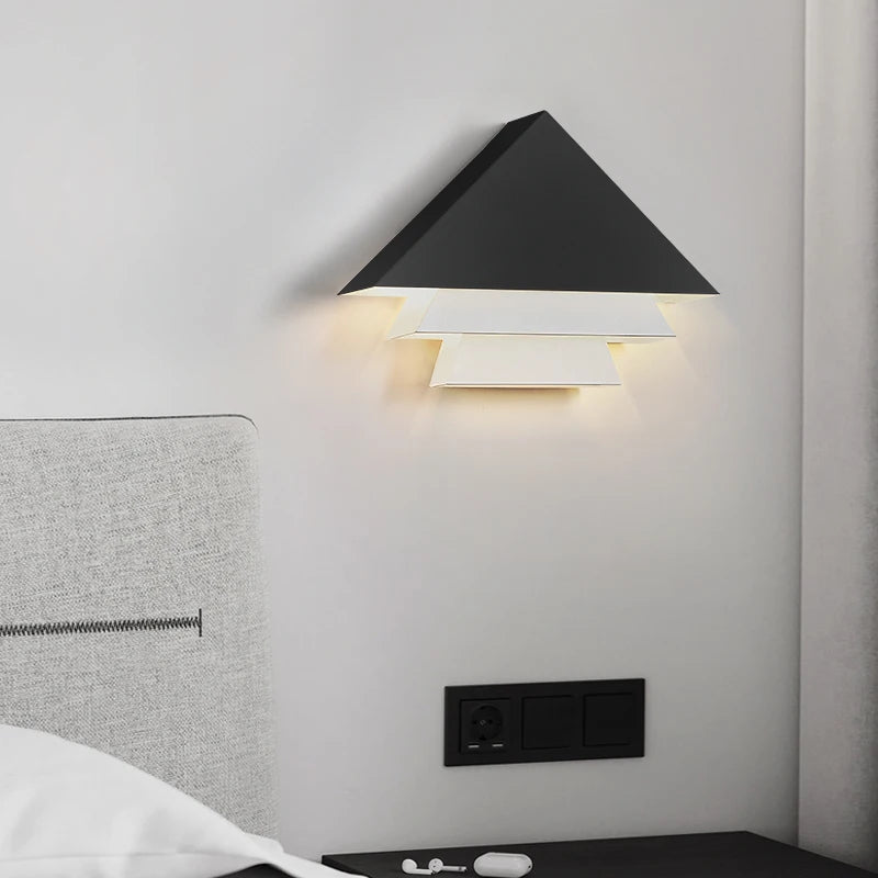 applique murale led minimaliste design nordique luminaire décoratif idéal loft